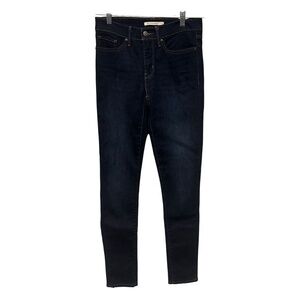 LEVI'S Womens 311 Shaping Skinny‎ Jeans Size 4 W27 L31 Dark Wash Blue